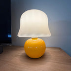 Cream Mushroom Table Lamp
