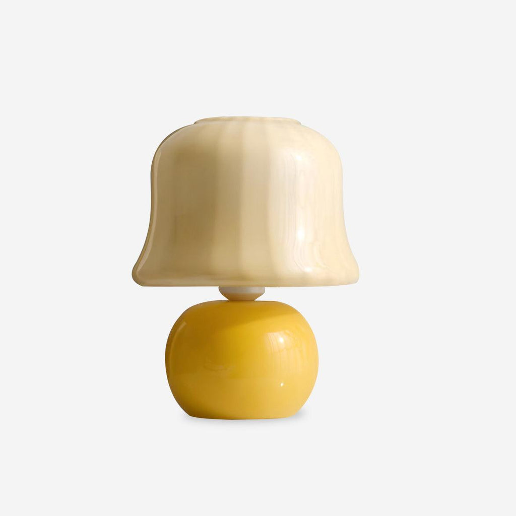 Cream Mushroom Table Lamp