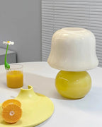 Cream Mushroom Table Lamp