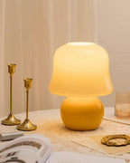 Cream Mushroom Table Lamp