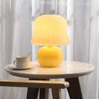 Cream Mushroom Table Lamp