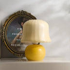 Cream Mushroom Table Lamp