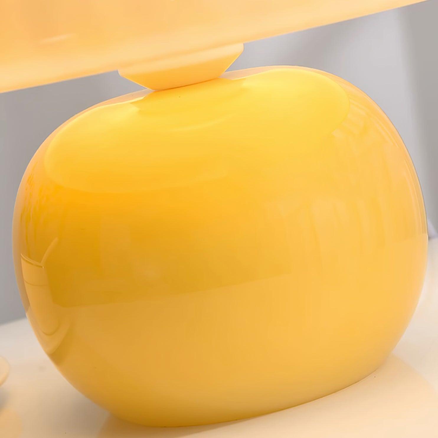 Cream Mushroom Table Lamp