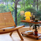 Cream Mushroom Table Lamp