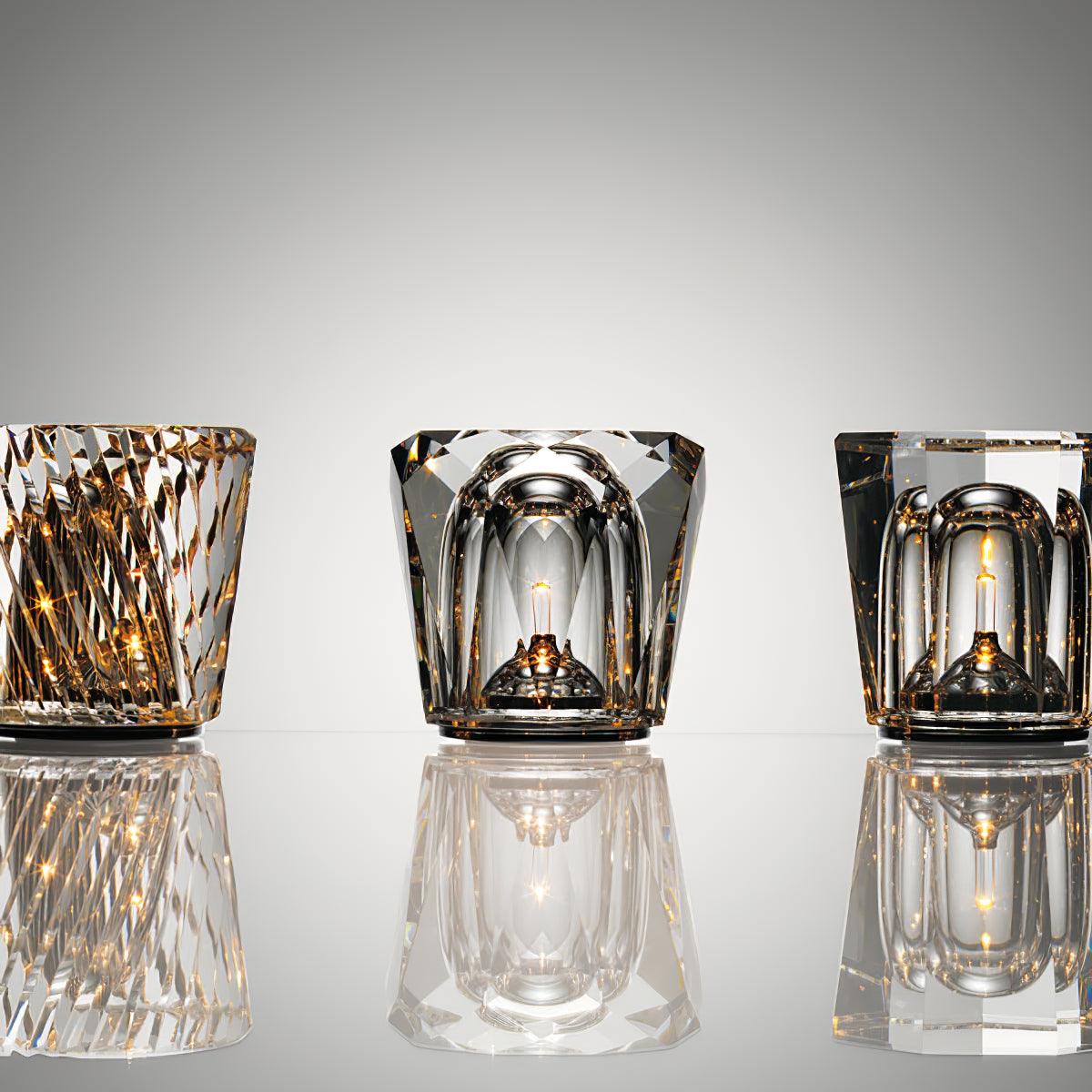 Crystal Diamond Table Lamp (built-in battery)