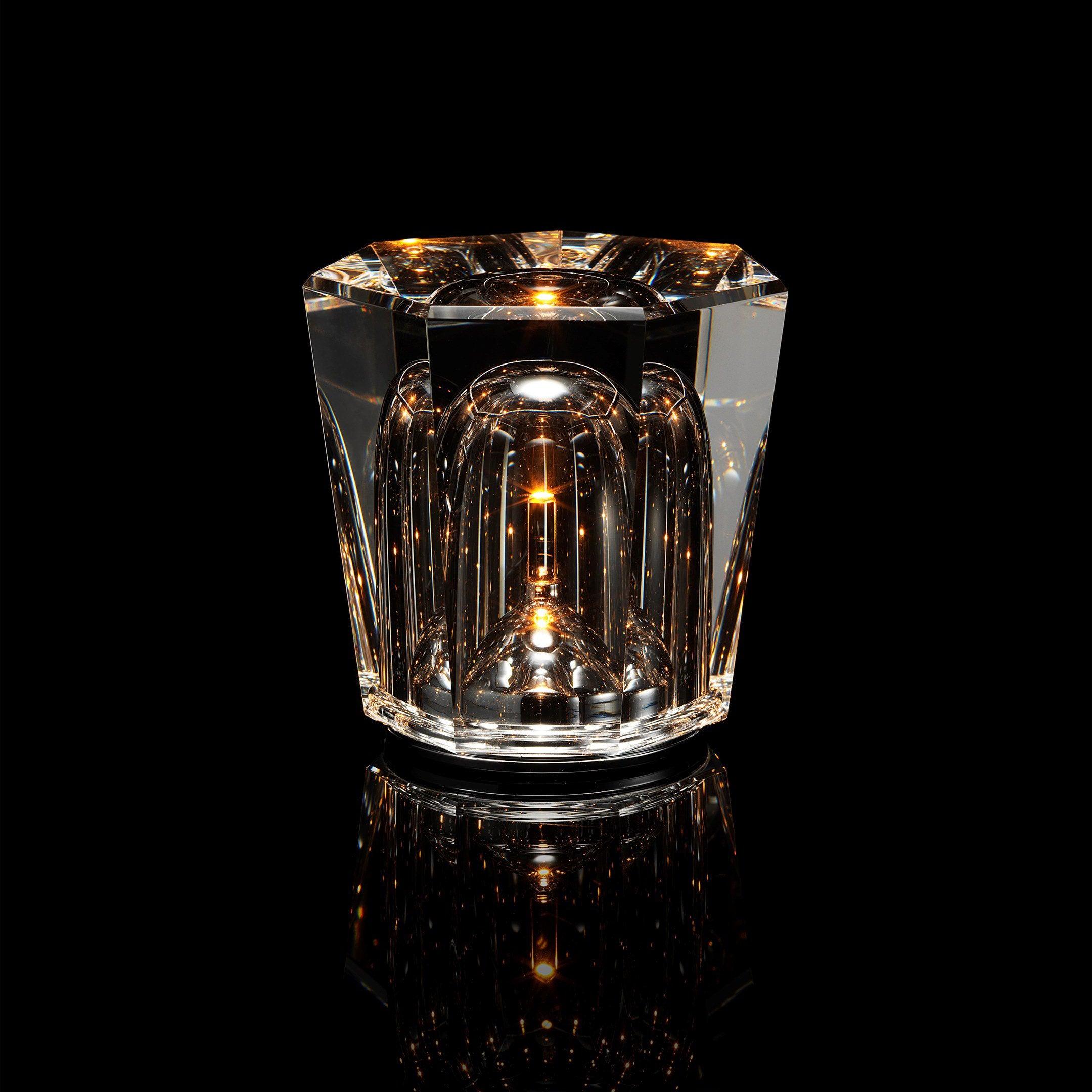 Crystal Diamond Table Lamp (built-in battery)