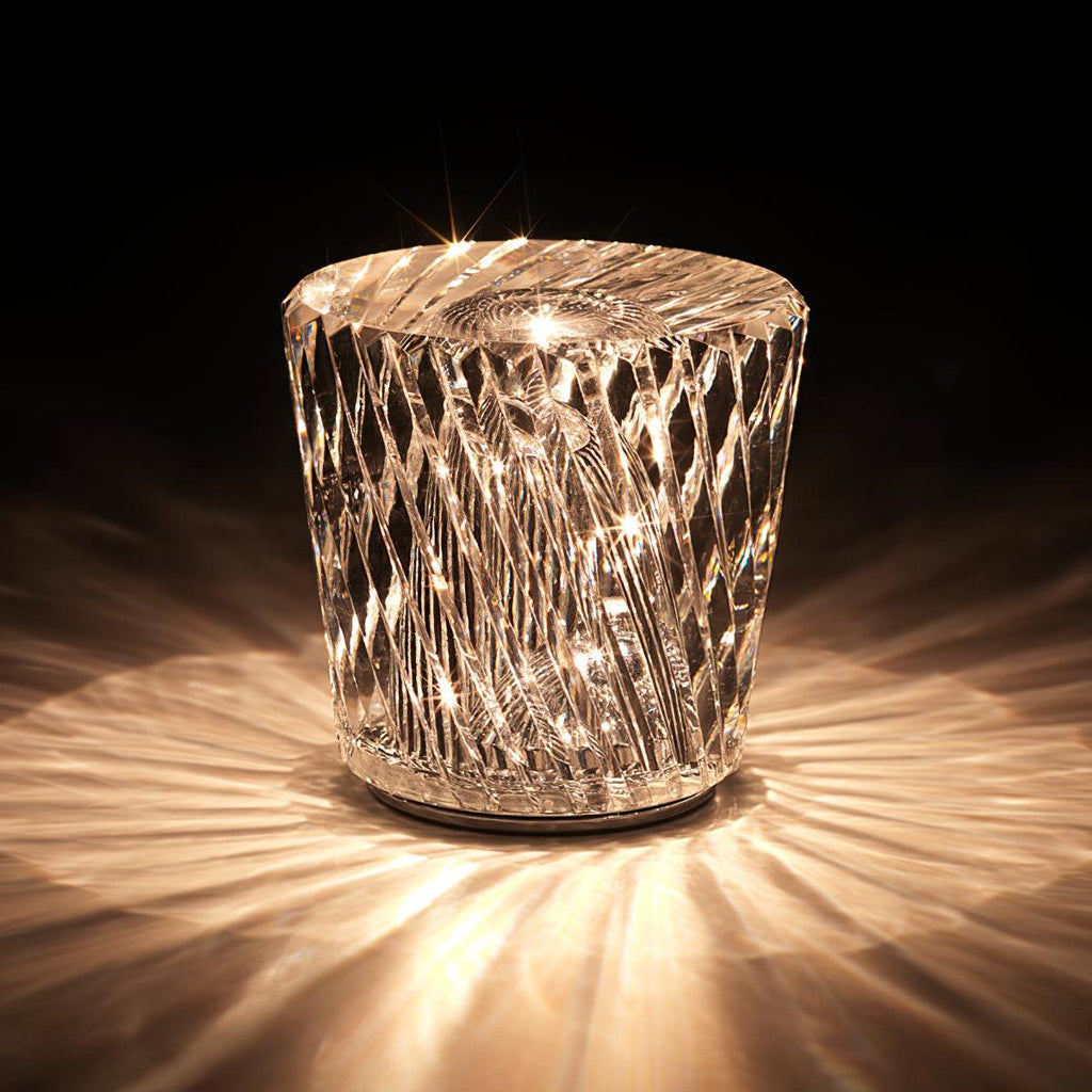 Crystal Diamond Table Lamp (built-in battery)