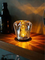 Crystal Diamond Table Lamp (built-in battery)