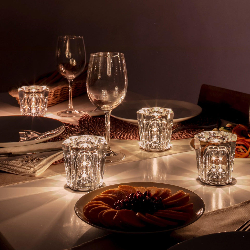 Crystal Diamond Table Lamp (built-in battery)