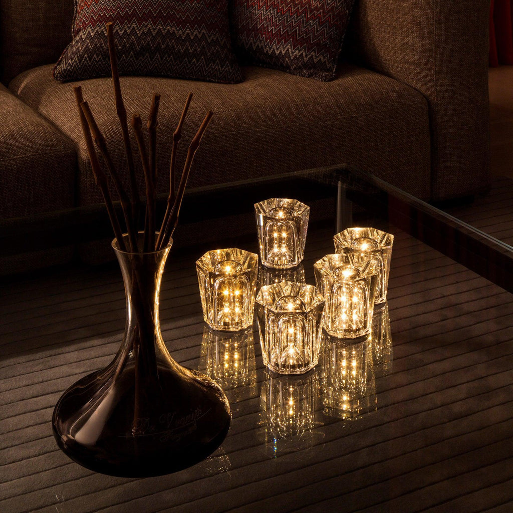 Crystal Diamond Table Lamp (built-in battery)