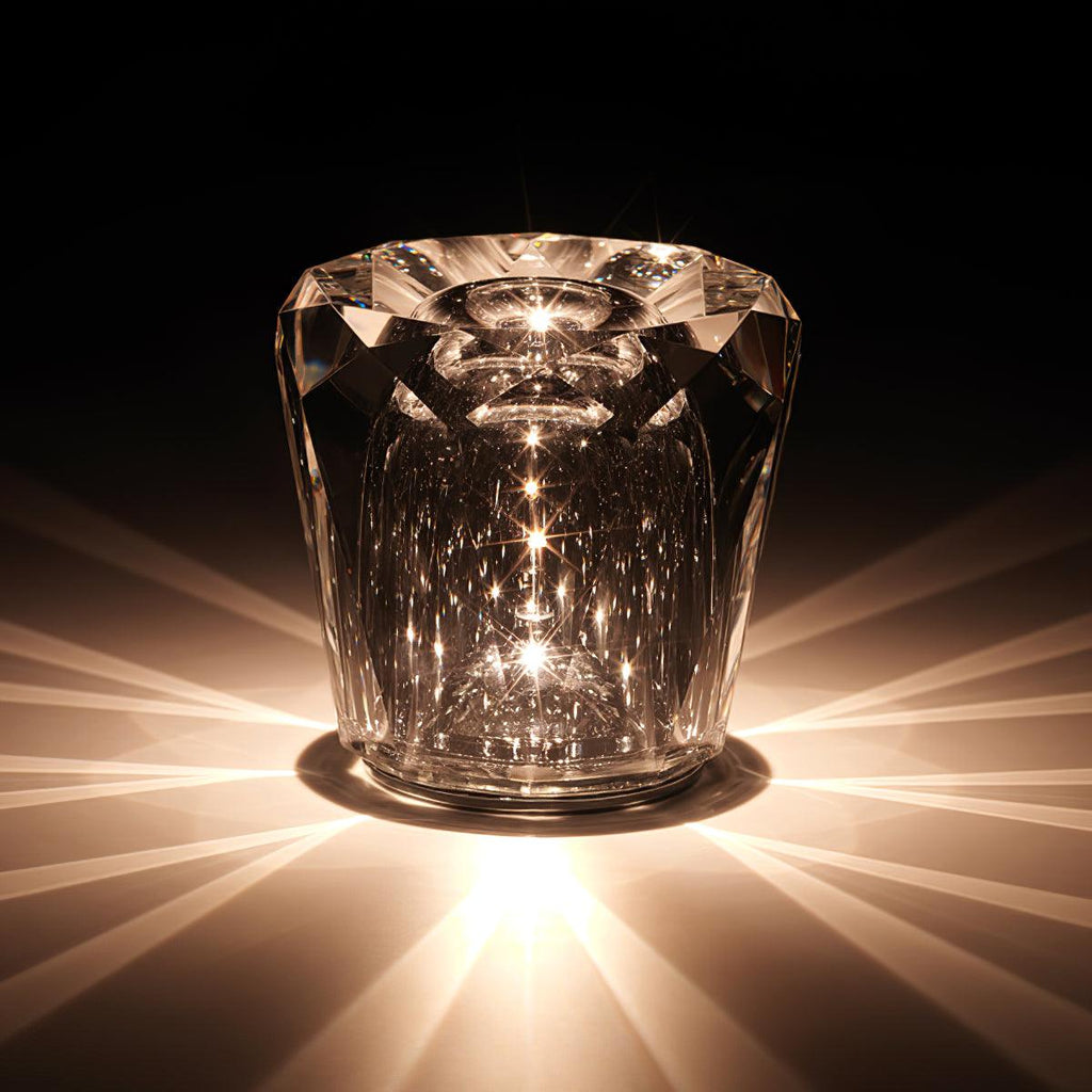 Crystal Diamond Table Lamp (built-in battery)