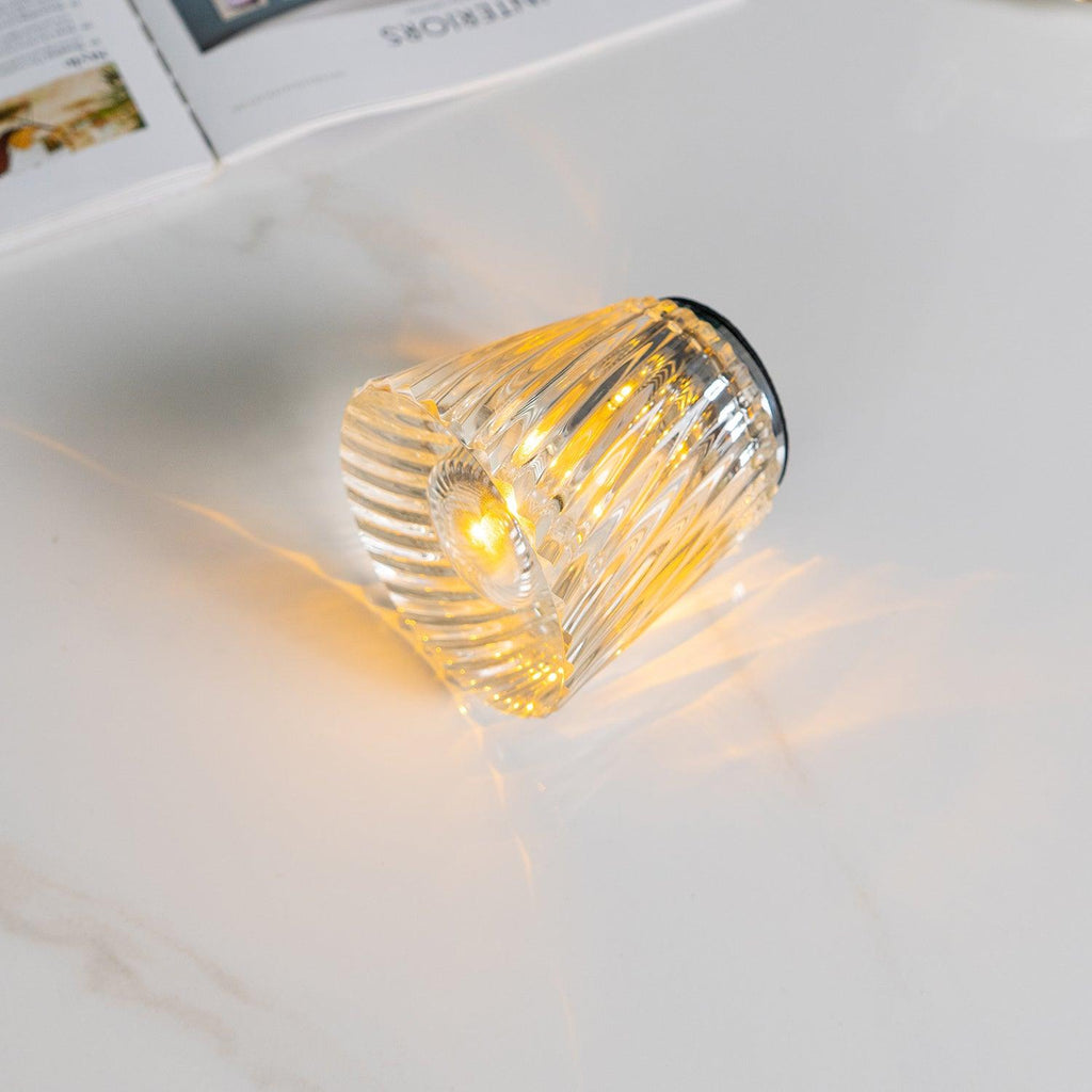 Crystal Diamond Table Lamp (built-in battery)