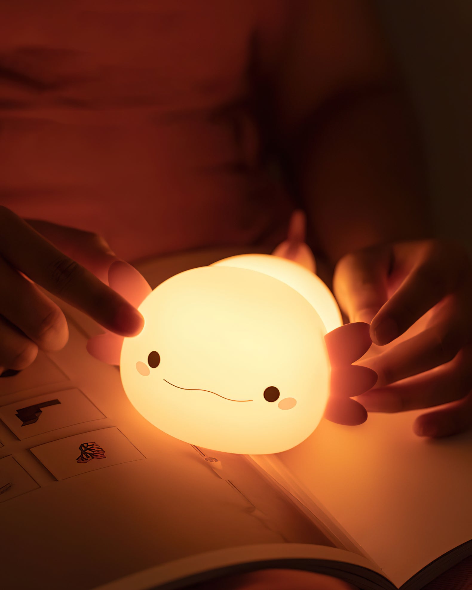 Cute Newt Small Night Light
