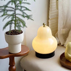 Cute Pear Table Lamp  (built-in battery)