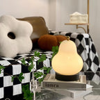 Cute Pear Table Lamp  (built-in battery)