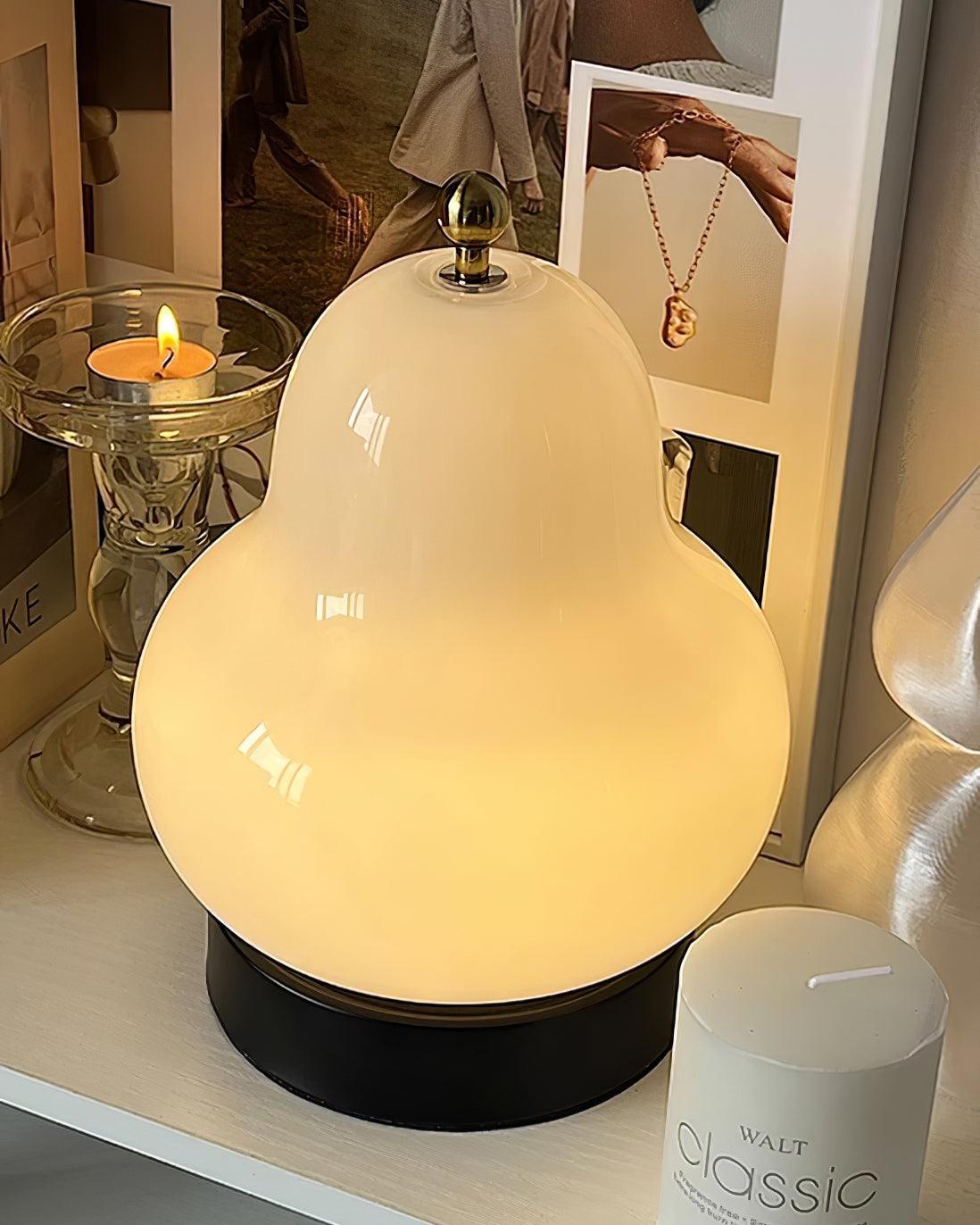 Cute Pear Table Lamp  (built-in battery)