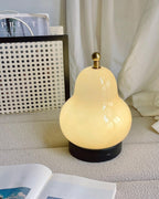 Cute Pear Table Lamp  (built-in battery)