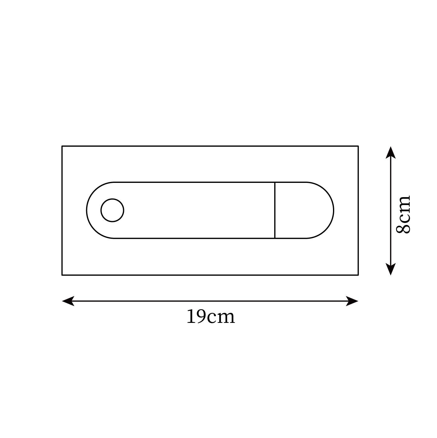 Digital Tube LED Wall Lamp