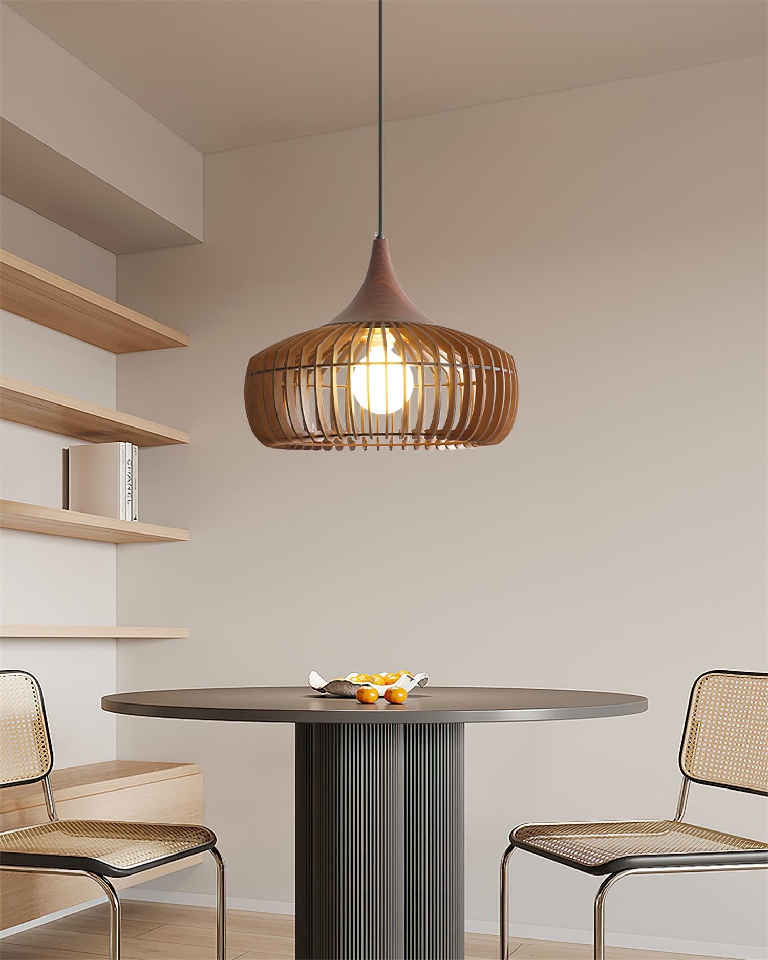 Din Wood Pendant Lamp