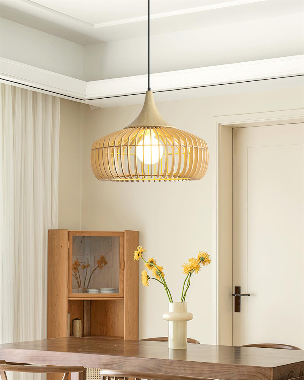 Din Wood Pendant Lamp