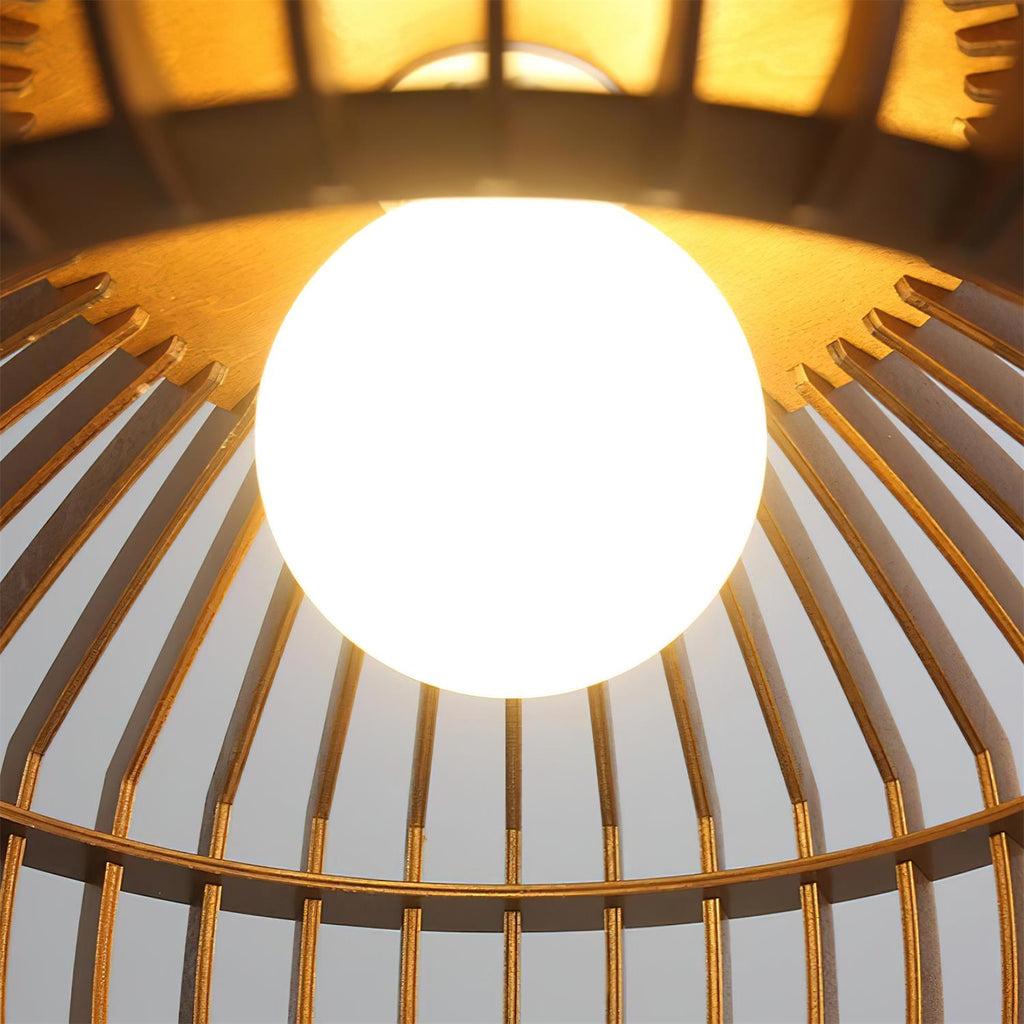 Din Wood Pendant Lamp