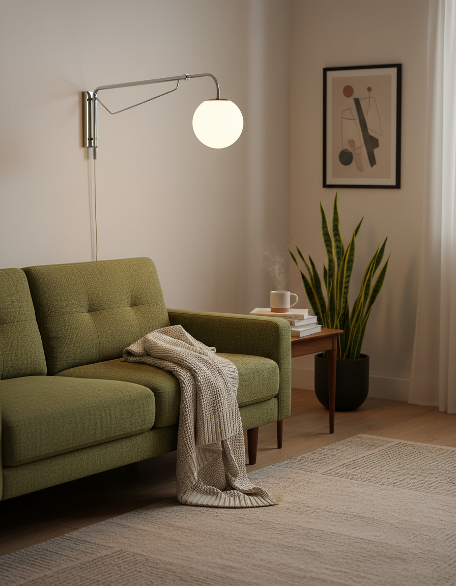 Dione Plug In Wall Lamp