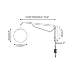 Dione Plug In Wall Lamp