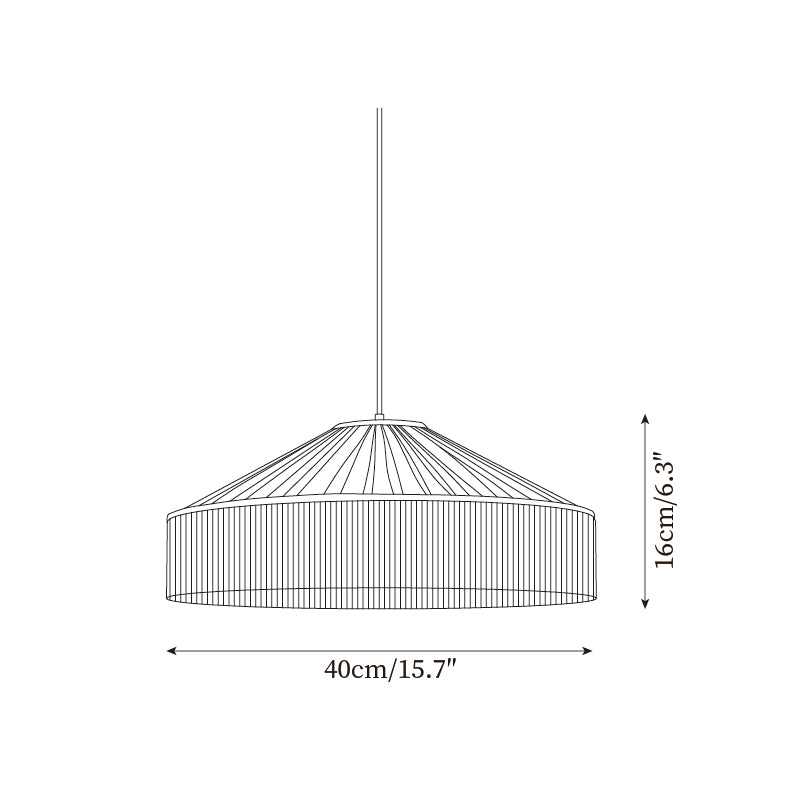 Diosa Fabric Pendant Lamp