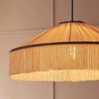 Diosa Fabric Plug In Pendant Lamp