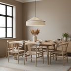 Diosa Fabric Plug In Pendant Lamp