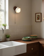 Eala Travertine Wall Lamp