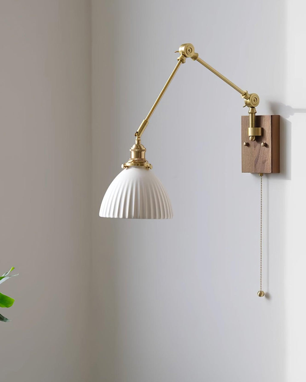 Elia Swing Arm Wall Lamp