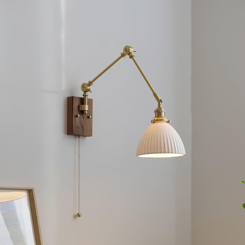 Elia Swing Arm Wall Lamp