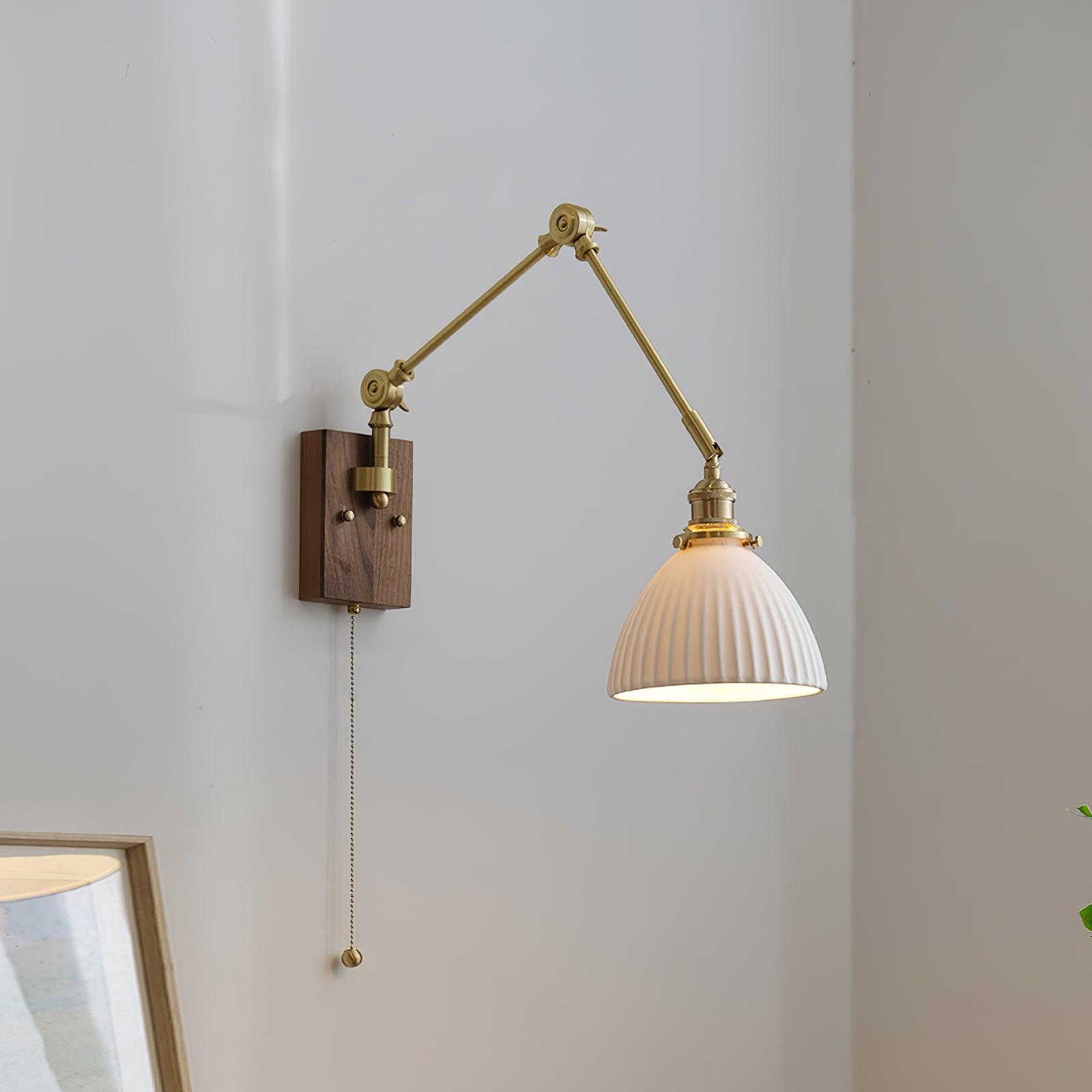 Elia Swing Arm Wall Lamp
