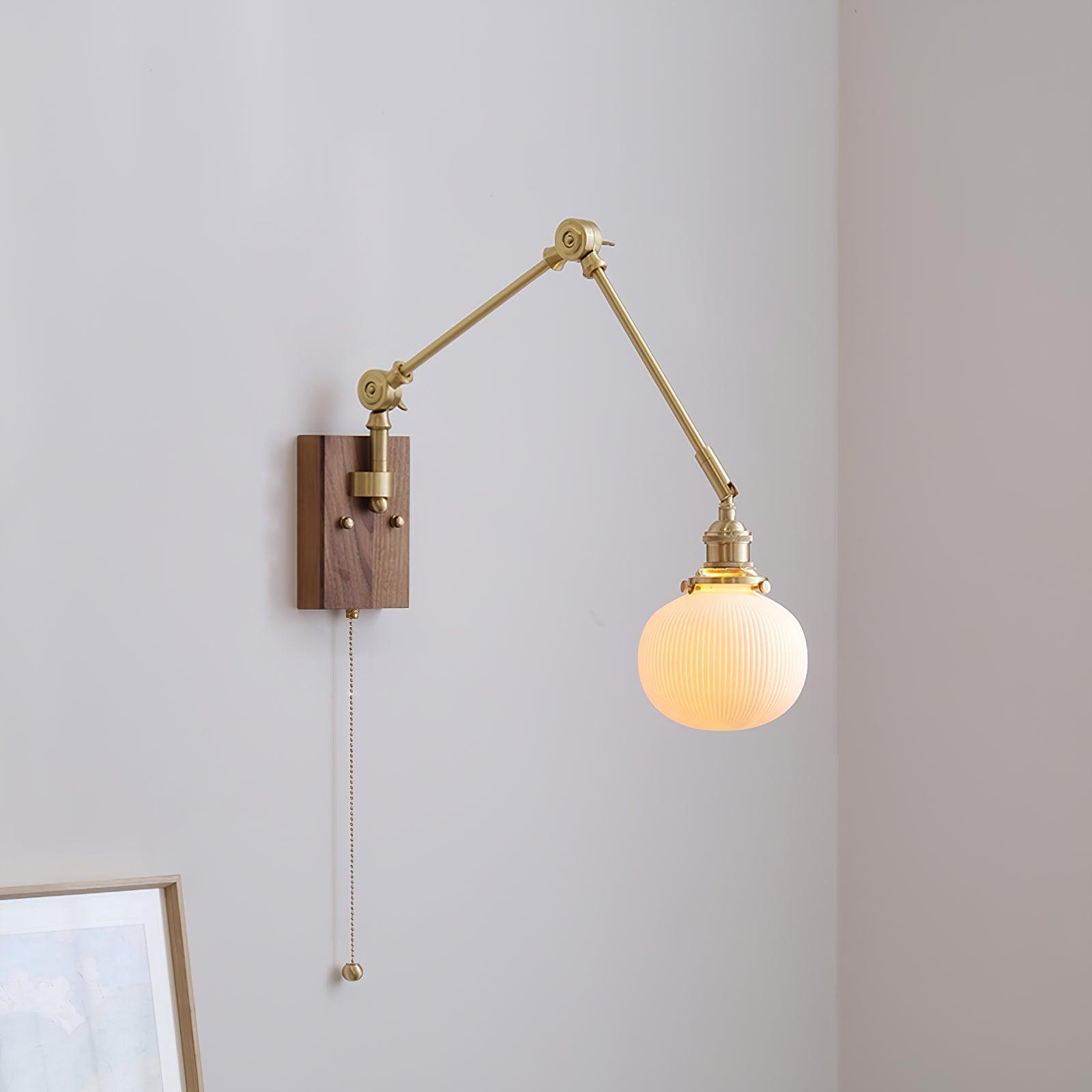 Elia Swing Arm Wall Lamp