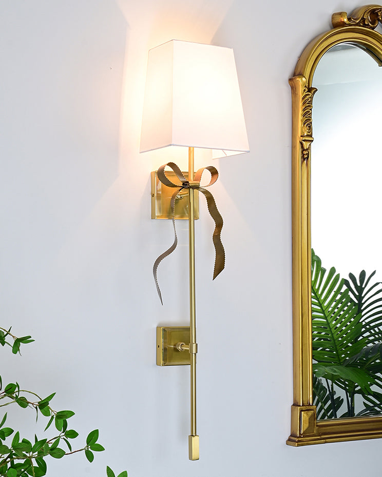 Ellery Gros-Grain Bow Wall Lamp