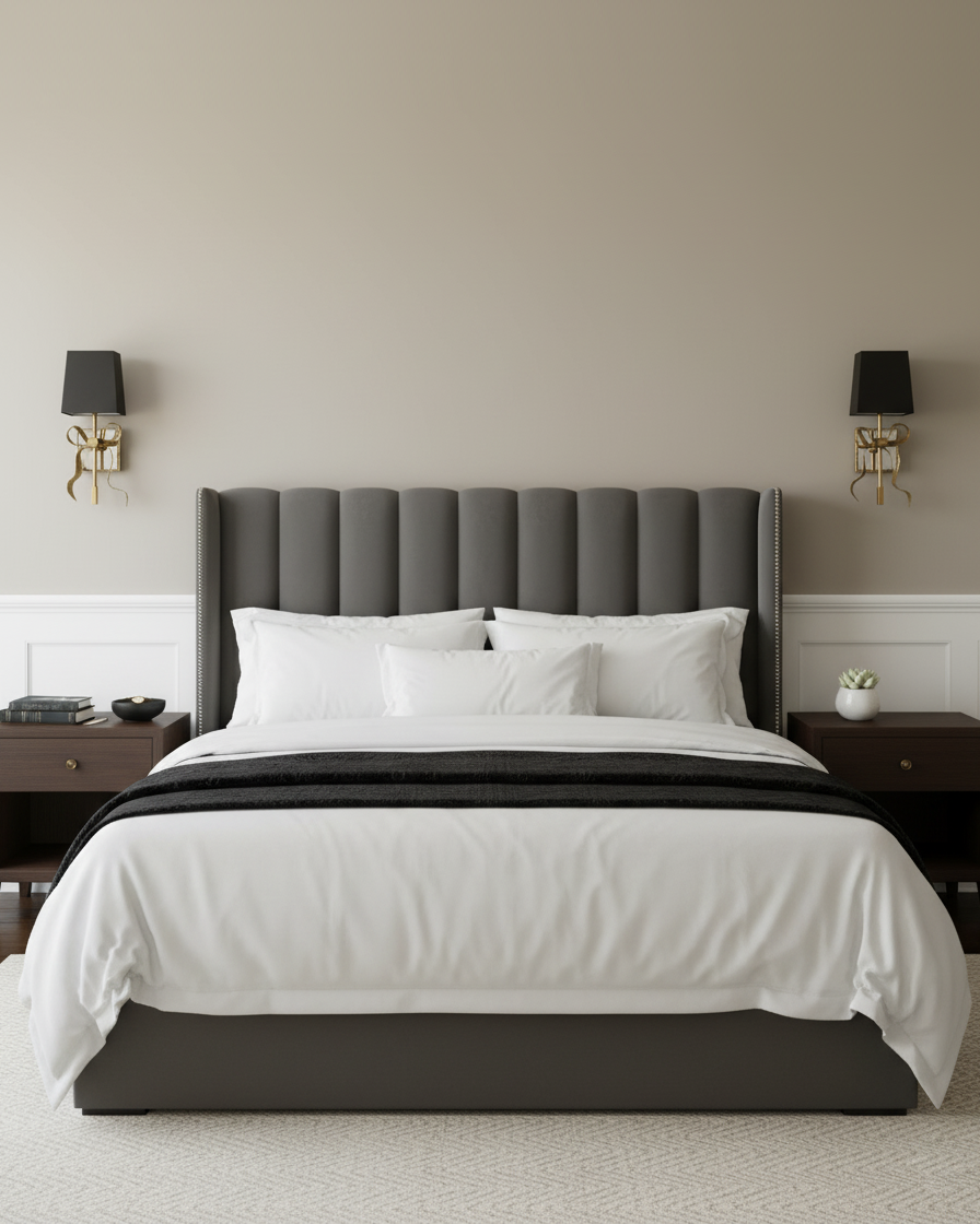 Ellery Gros-Grain Bow Wall Lamp