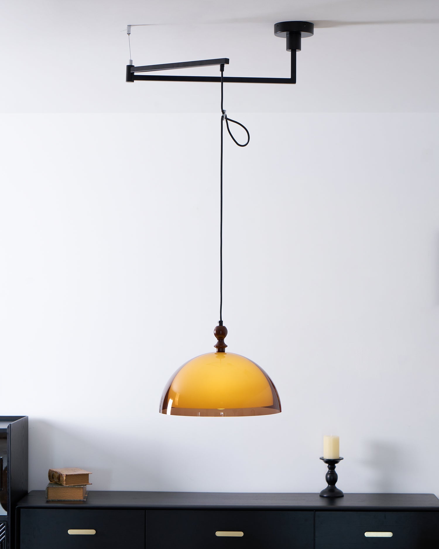 Eloise Swing Arm Pendant Lamp