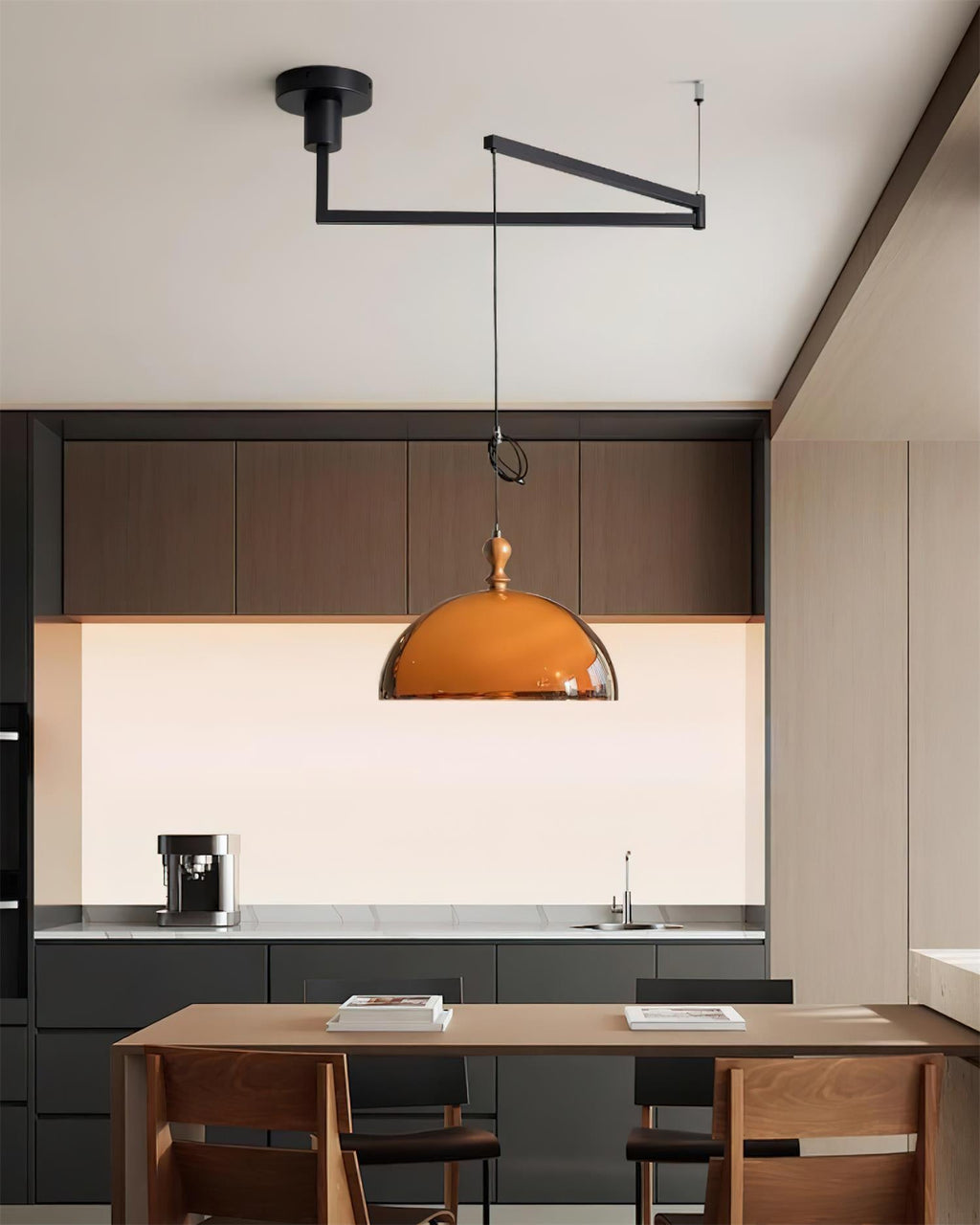 Eloise Swing Arm Pendant Lamp