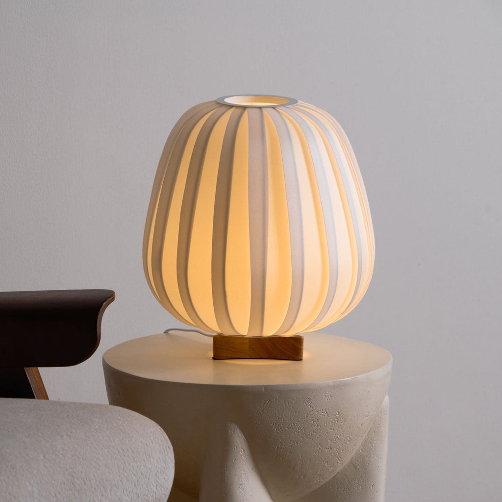 Fabric Minimalist Table Lamp