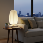 Fabric Minimalist Table Lamp