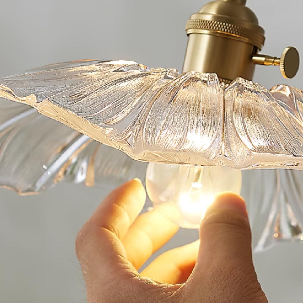 Flower Glass Pendant Lamp