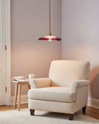 Flower Glass Plug In Pendant Lamp