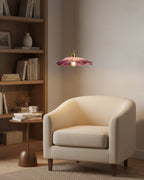 Flower Glass Plug In Pendant Lamp