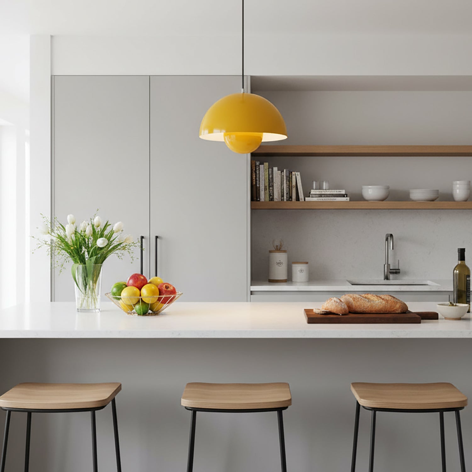 Flowerpot Plug In Pendant Lamp