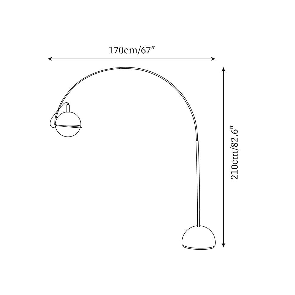 Focus Arc Floor Lamp