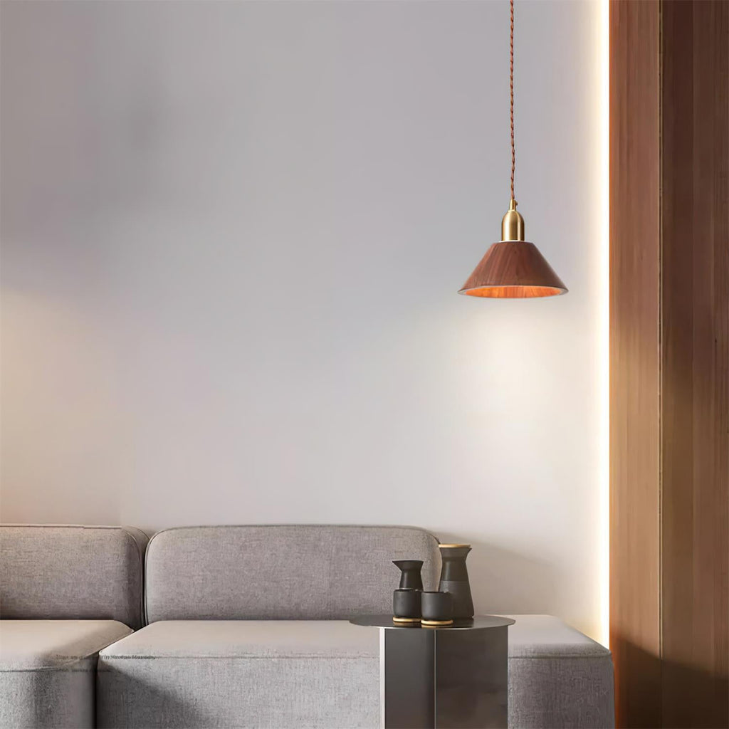 Rosie Wood Pendant Lamp