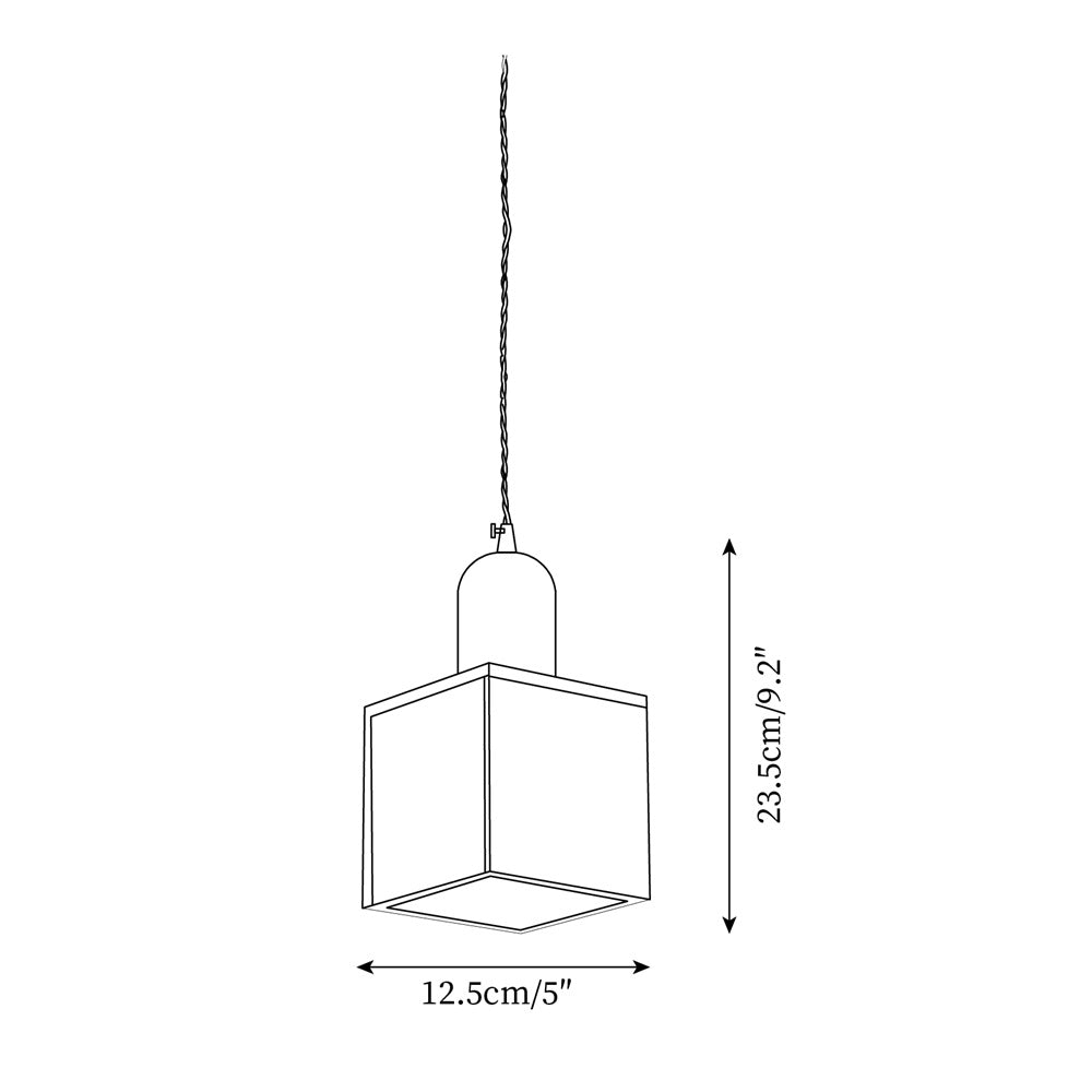 Rosie Wood Pendant Lamp