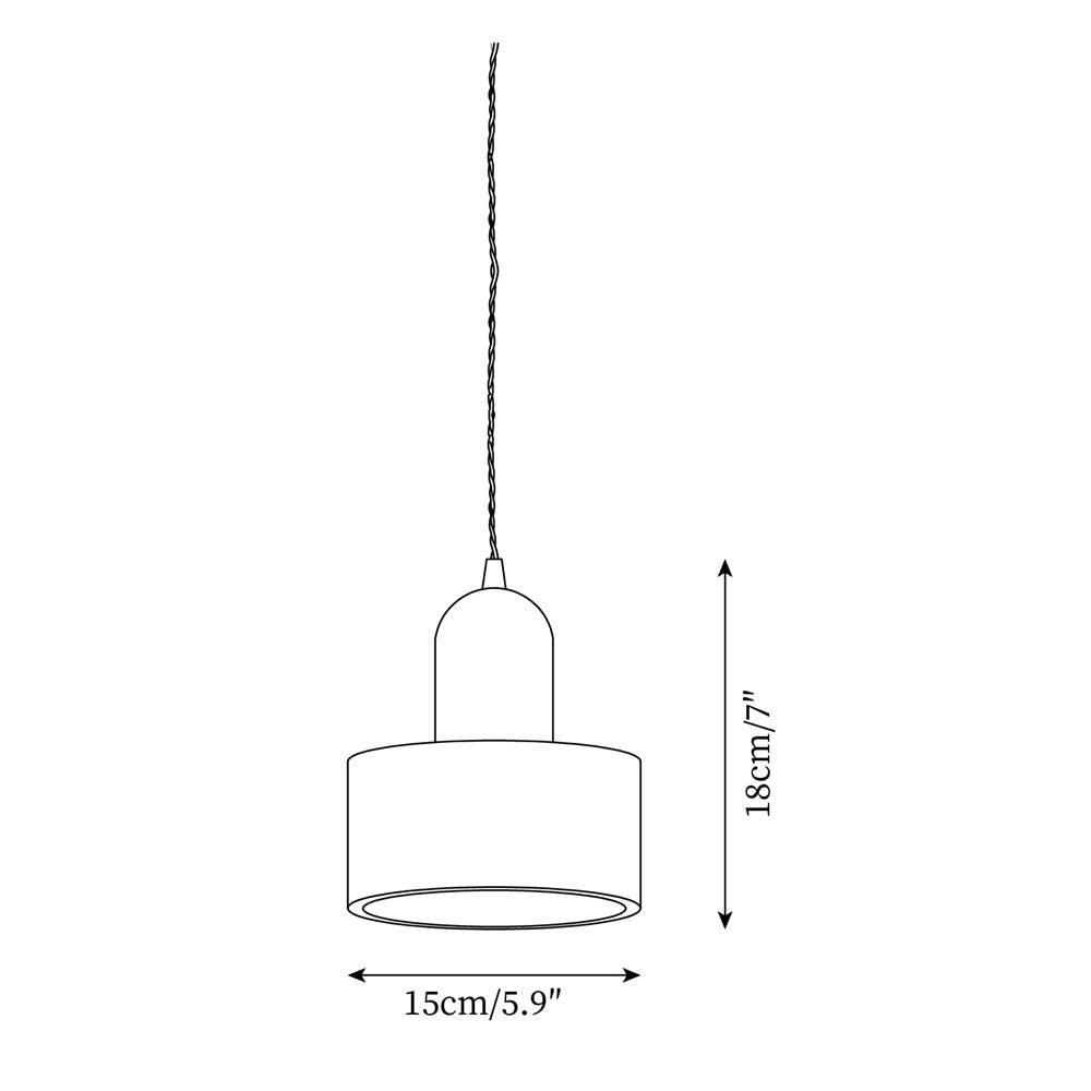 Rosie Wood Pendant Lamp