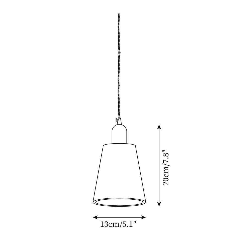 Rosie Wood Pendant Lamp